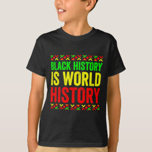 Black History Month Trots op Zwarte Geschiedenis I T-shirt