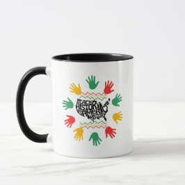 Black History Month, zwarte geschiedenis mok 11oz