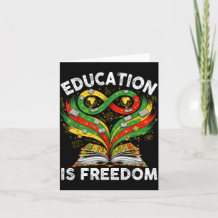 Black History Onderwijs Is Vrijheid Boeken Black Z Kaart