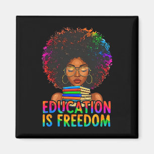Black History Onderwijs Is Vrijheid Boeken Leraar  Magneet