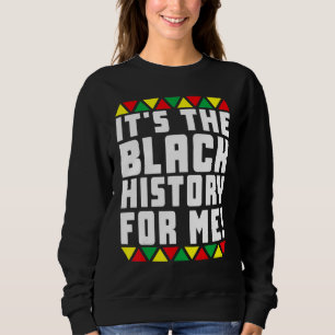 Black History Pajamas Afro Het is de zwarte geschi Trui