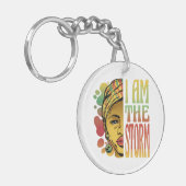 Black History Storm Sleutelhanger (Voorkant Links)