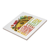 Black History Storm Tegeltje (Zijkant)