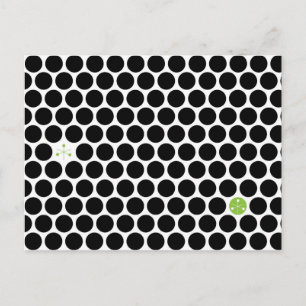 Black Hive Abstract Briefkaart