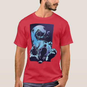 Black Hole Astronaut Astral Cosmic Design for Spac T-shirt