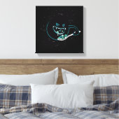 Black Hole Devours Canvas Afdruk (Insitu (Slaapkamer))