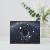 Black Hole Einstein Ring NASA Briefkaart (Staand voorkant)