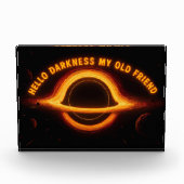 Black Hole Interstellar Conversation Fotoblokken (Voorkant)