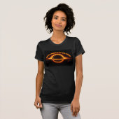 Black Hole Interstellar Conversation T-shirt (Voorkant volledig)