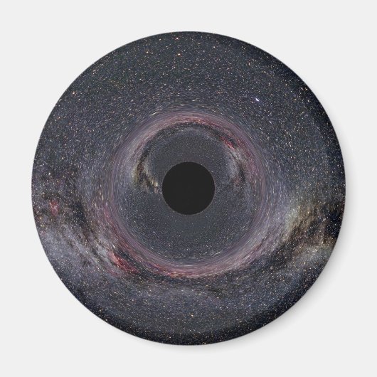 Black Hole Milky Way Magneet (Voorkant)