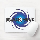 Black Hole Recording "Blue" Mousepad Muismat (Met muis)