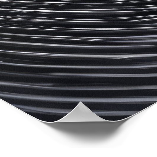 Black Hole Ripples Poster (Hoek)