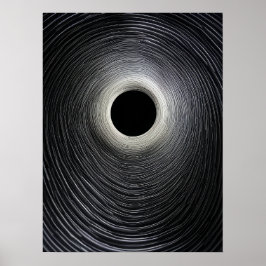 Black Hole Ripples Poster