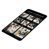 Black Holiday Photo Magnet (Côté Gauche)