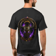 Black Horn – Dark Fantasy krijger helm paars Li
