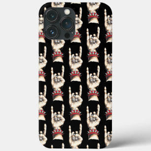 Black Horns up iPhone 13 Pro Max Hoesje