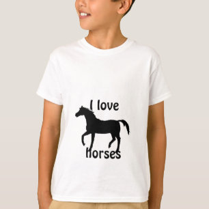Black Horse childs shirt
