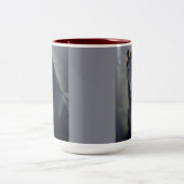 Black Horse Friesian - Mug de café, Coupe (Centre)