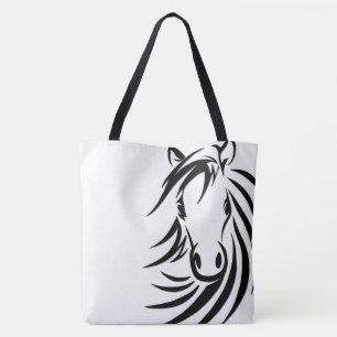 Black Horse Head Draagtas