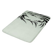 Black Horse Head Green Badmat (Gekanteld)