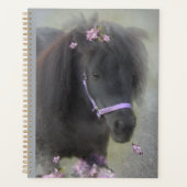 Black Horse Shetland Pony - Kalender, Planner (Voorkant)