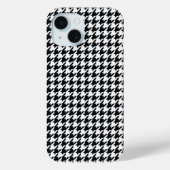 Black Houndstooth Case-Mate iPhone Case (Achterkant)