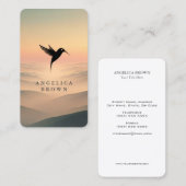 Black Humming Bird Visitekaartje (Voorkant / Achterkant)