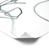 Black Hummingbird Foto Afdruk (Hoek)