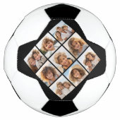 Black Instagram Photo Collage avec 9 photos carrés (Devant)