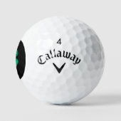 Black Irish Callaway Supersoft balles de golf 12 p (Logo)