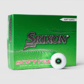 Black Irish Circle Srixon Soft Feel balles de golf (Conditionnement)