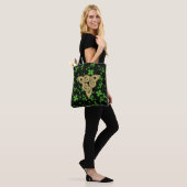 Black Irish Knotwork Draagtas (Op model)