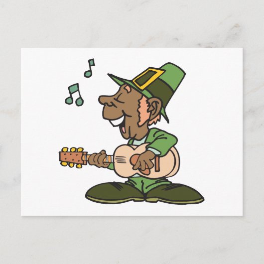 Black Irish Pride Briefkaart (Voorkant)