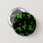 Black Irish Ronde Button 5,7 Cm (Voorkant /achterkant)
