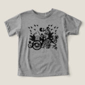 Black Irish Swirls and Leprechauns (Design voorkant)