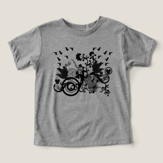 Black Irish Swirls and Leprechauns (Design voorkant)