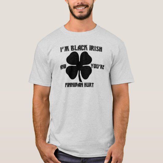 Black Irish T-shirt (Voorkant)