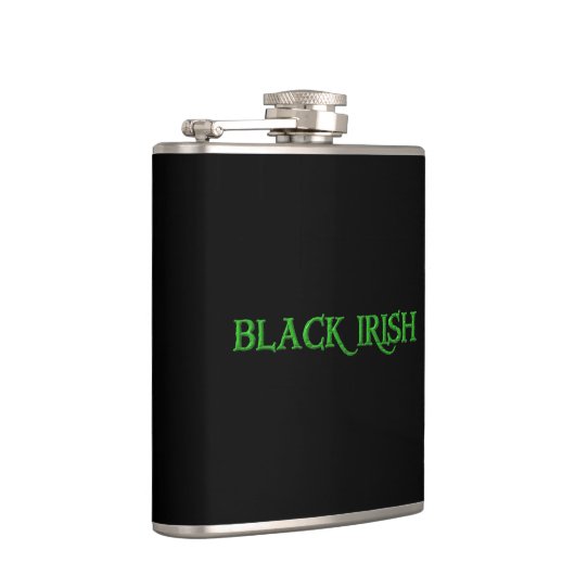 Black Irish wrapped flask Heupfles (Rechts)