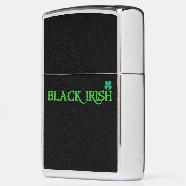 Black Irish Zippo lichter (Links)