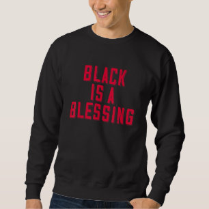 Black Is A Blessing - Junenth Melanin T-shirt Voor