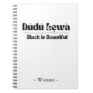 Black Is Beautiful Journaal — Cadeau voor haar Notitieboek
