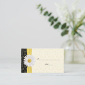 Black Ivory Gold Blanc Mariage de marguerite Carte (Debout devant)