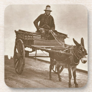 Black Jack, van 'Street Life in London', 1877-78 Bier Onderzetter