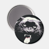 Black Jaguar Panther Magneet (Voorkant / Achterkant)