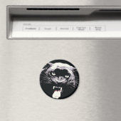 Black Jaguar Panther Magneet (Insitu (Vaatwasser))