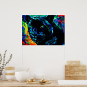 Black Jaguar Poster (Keuken)