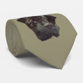 Black Jaguar Stropdas (Opgerold)