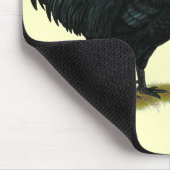 Black Java Chickens Muismat (Hoek)