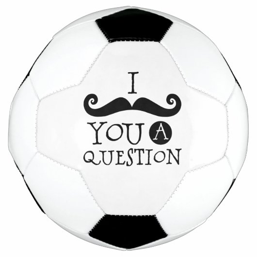 Black Je te moustache une question (Devant)