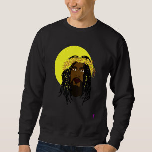 Black Jesus African American Jesus met Dreadlocks Trui